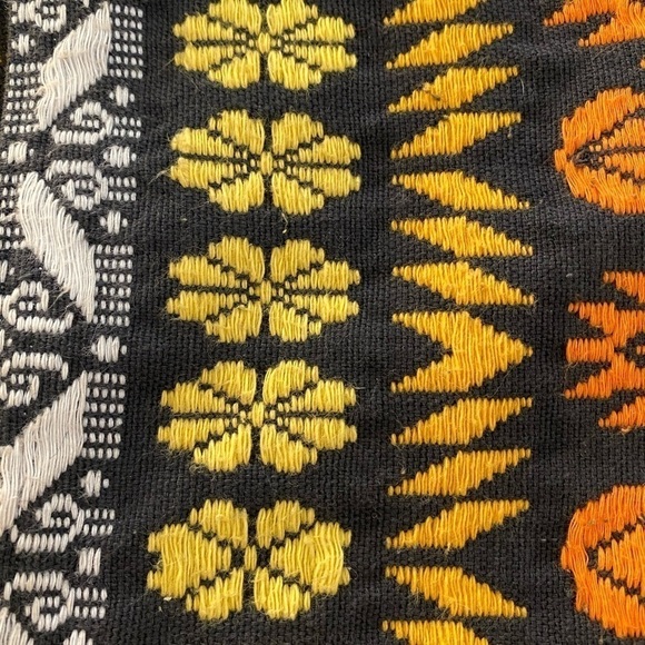 Boho Purse With Fringes on Bottom Super Cute and Clean 13” x 14” - Picture 4 of 5